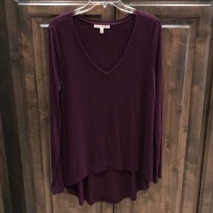 Express One Eleven V-neck Long Sleeve Tee M $38!!